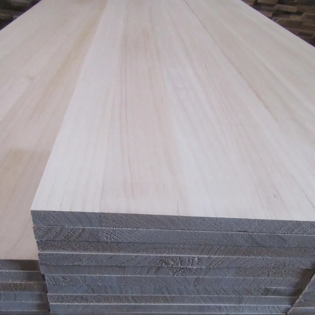 Paulownia Edge Glued Boards Finger Jointed Boards